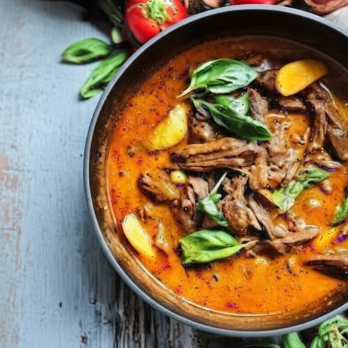 Coconut Red Curry Drip Beef Recipe