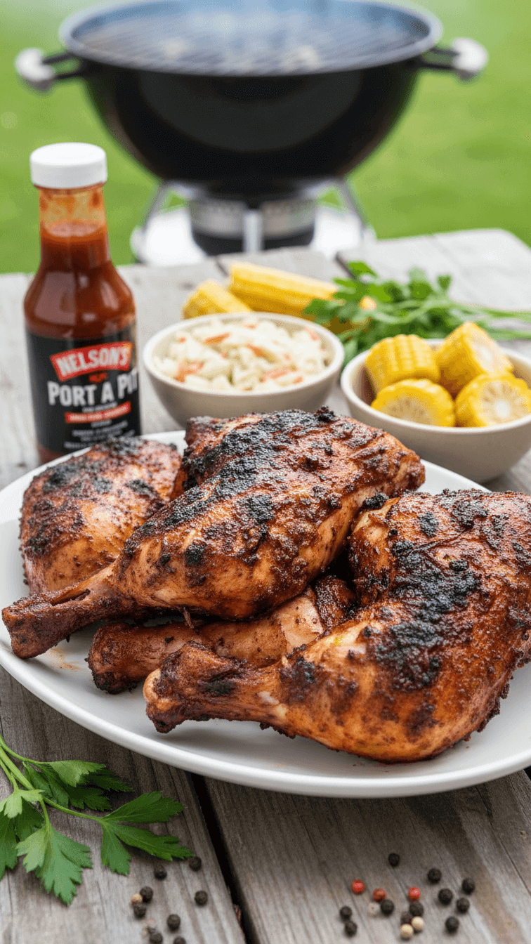 Nelsons Port A Pit Chicken 