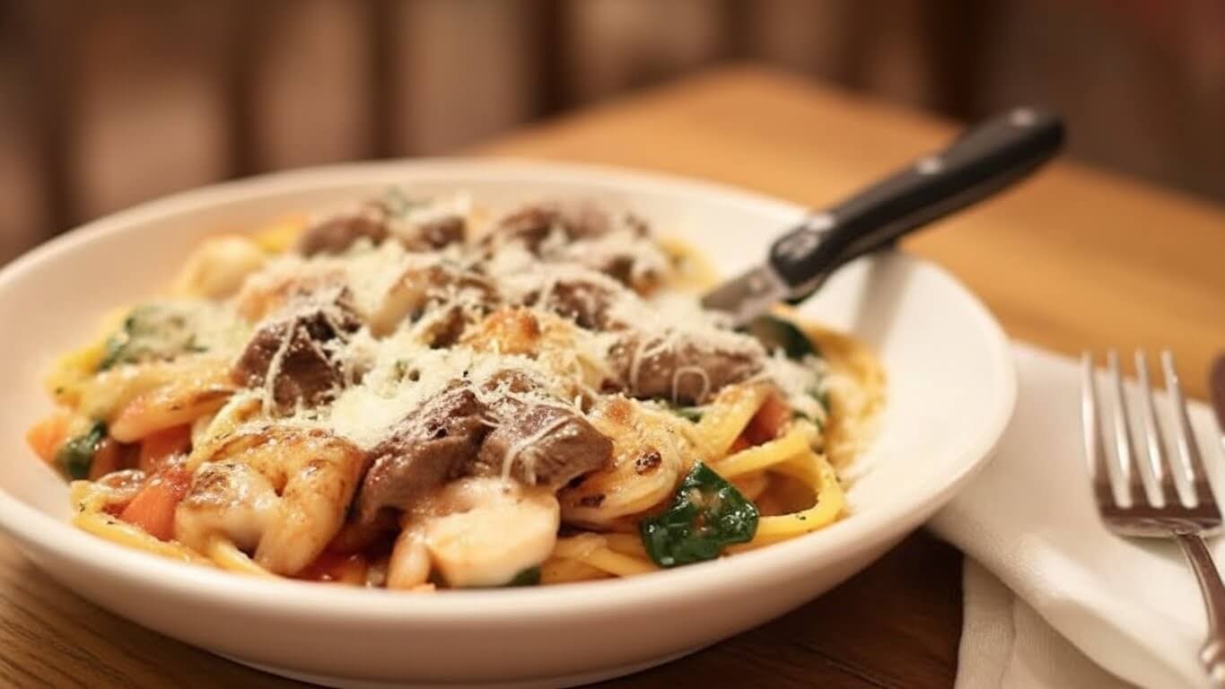 Calabrian Steak And Shrimp Bucatini Recipe