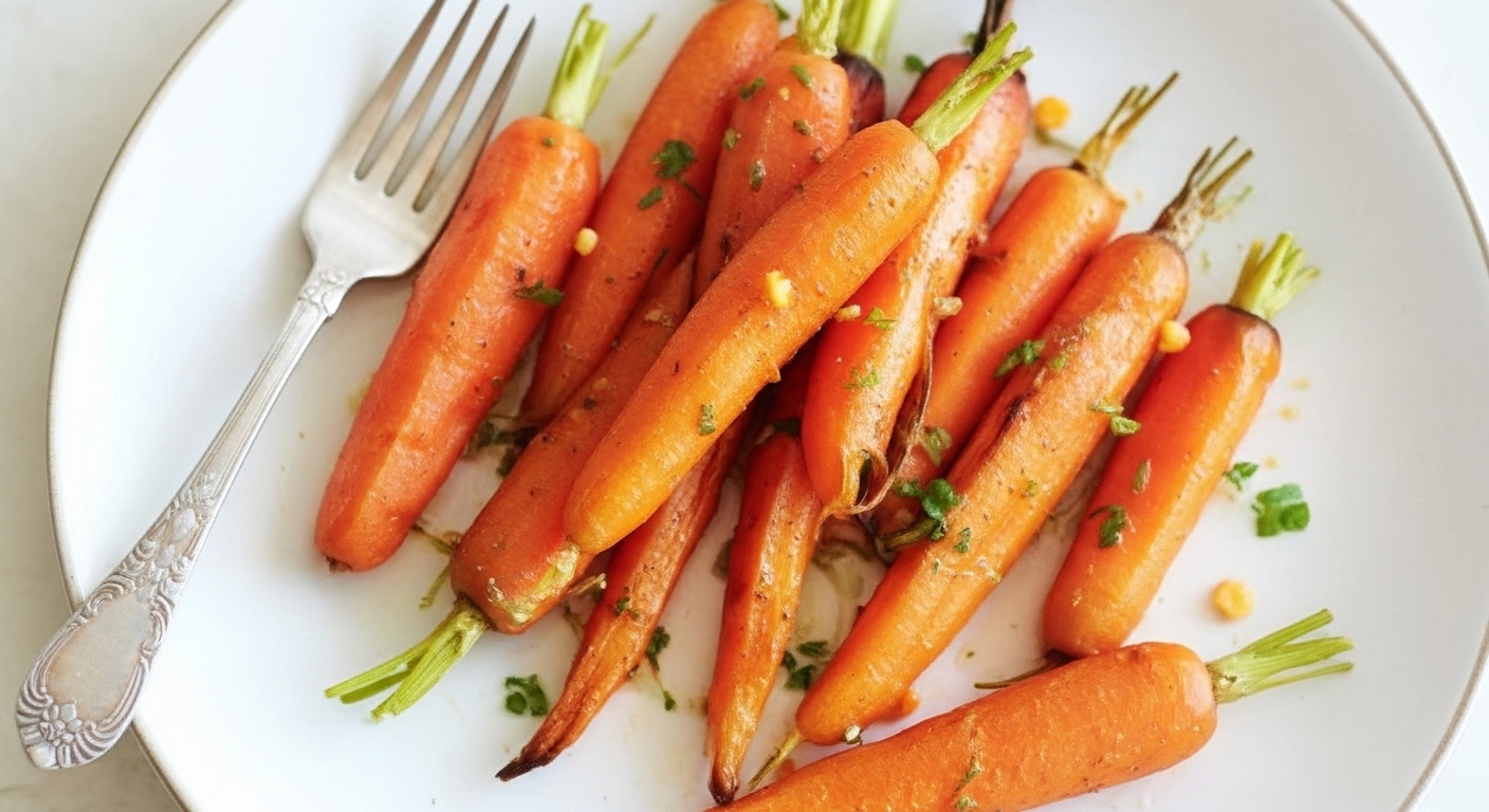 Rustic Oven Cooked Carrots Recipe