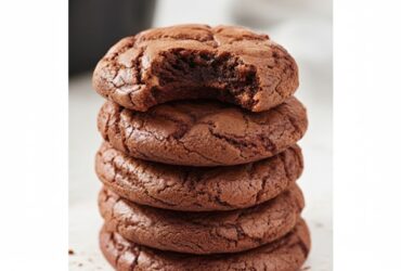 Air Fryer Chocolate Brownie Cookies recipe
