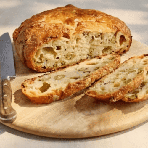 Martha Stewart Olive And Cheese Bread​ Recipe