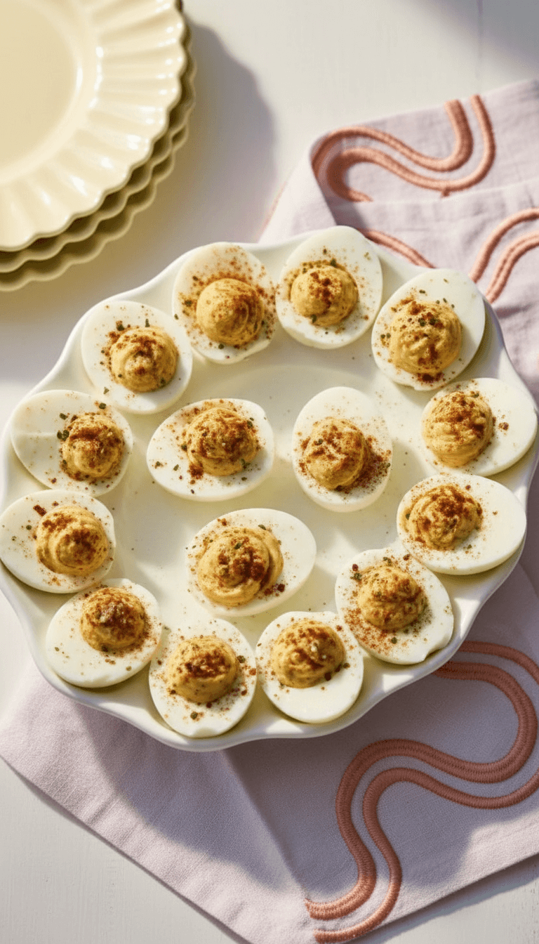 Martha Stewart Deviled Eggs