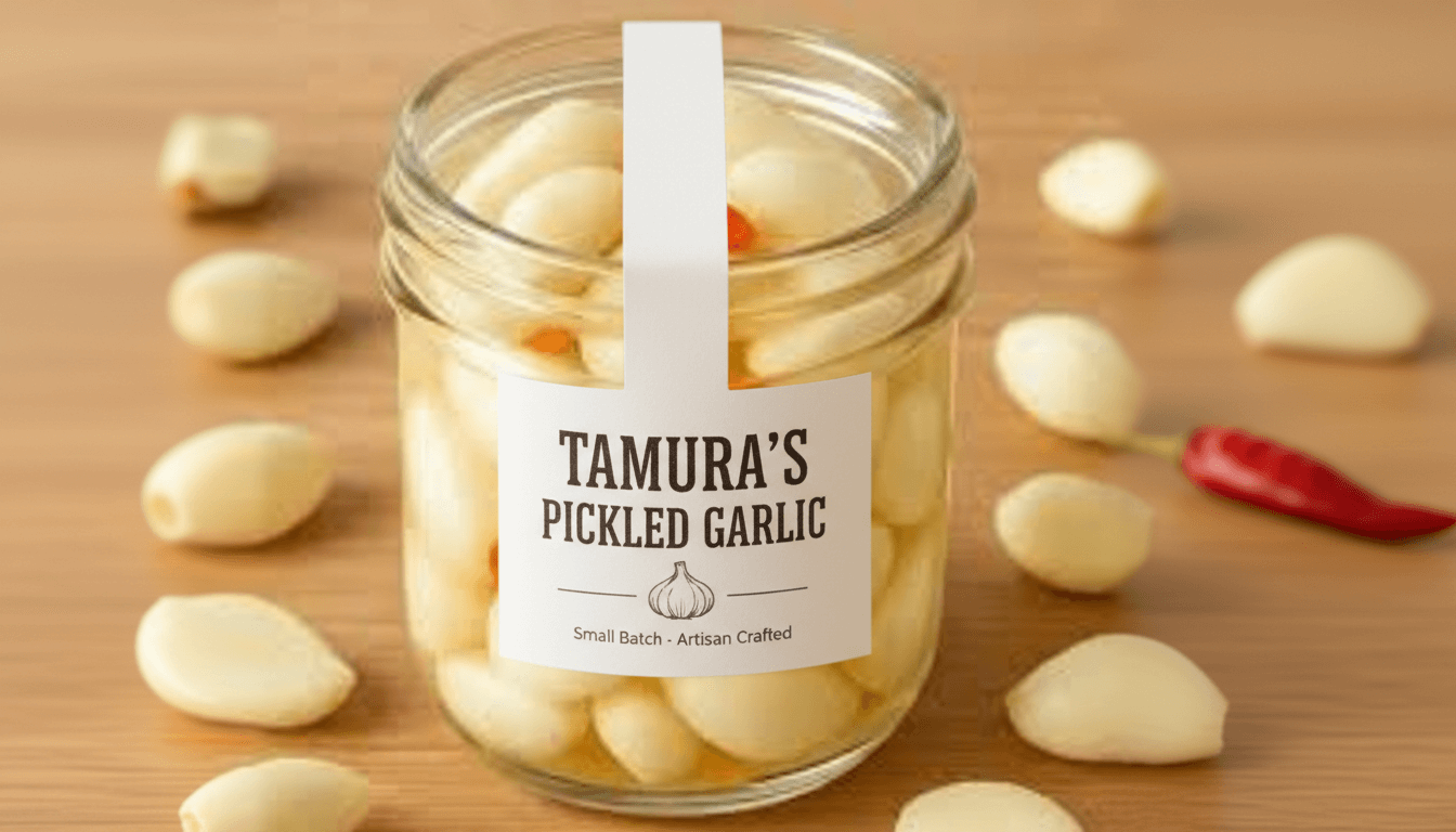Tamura's Pickled Garlic Recipe
