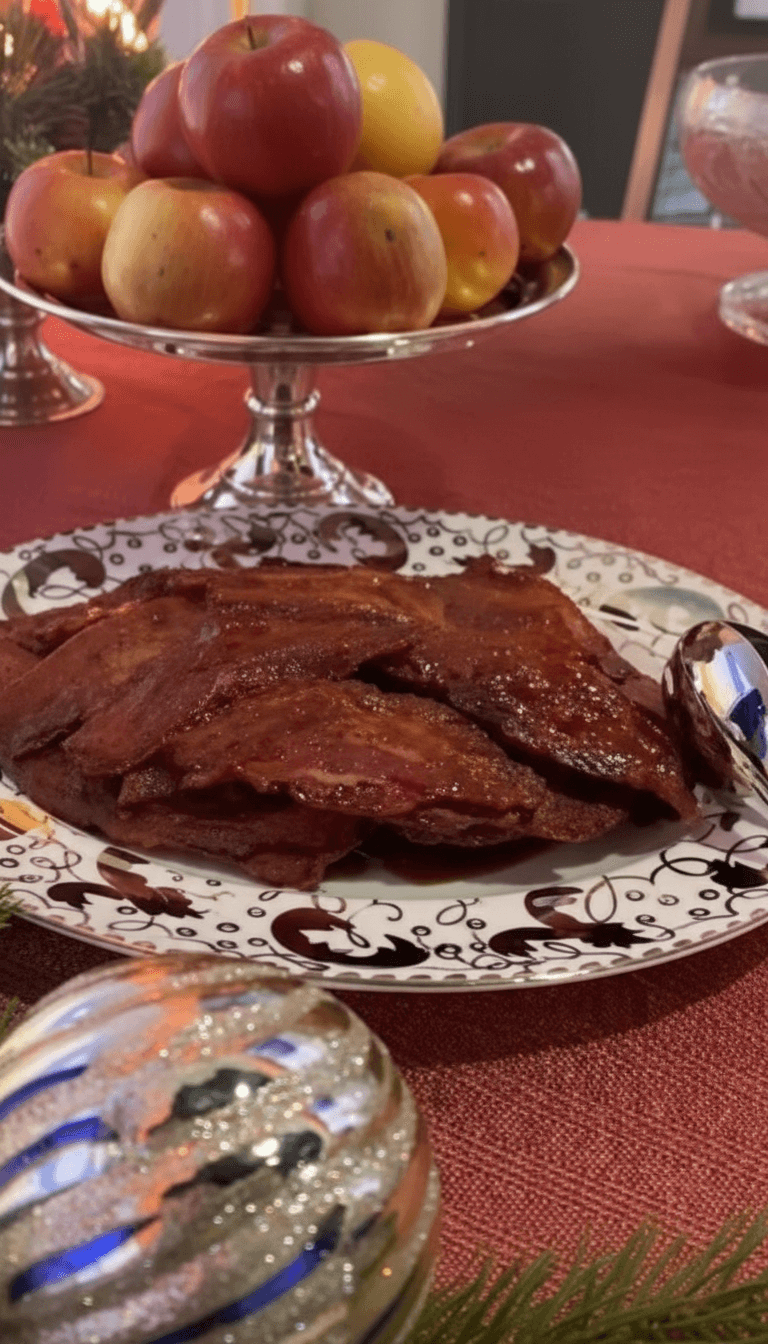 Martha Stewart Candied Bacon