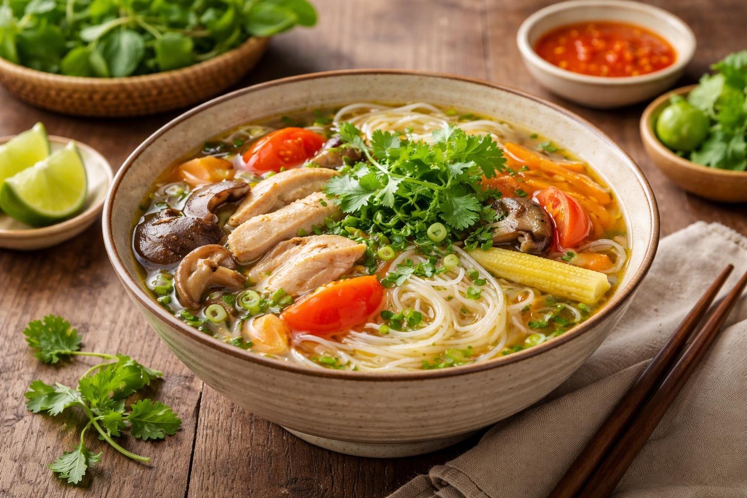 Canh Bun Recipe