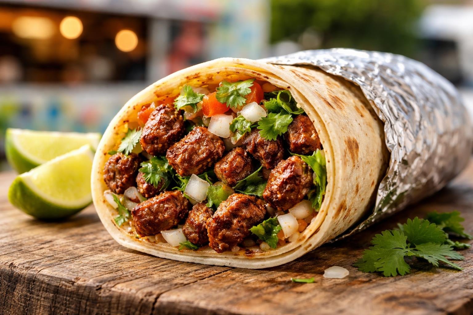 Taco Truck Carne Asada Burrito Recipe