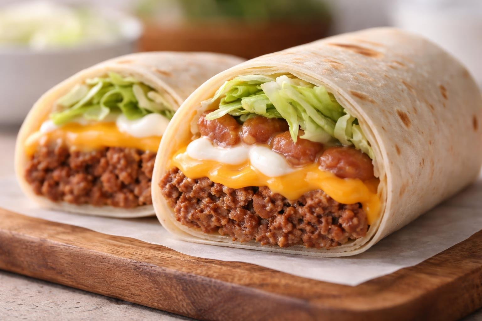 Taco Bell 5 Layer Burrito Recipe