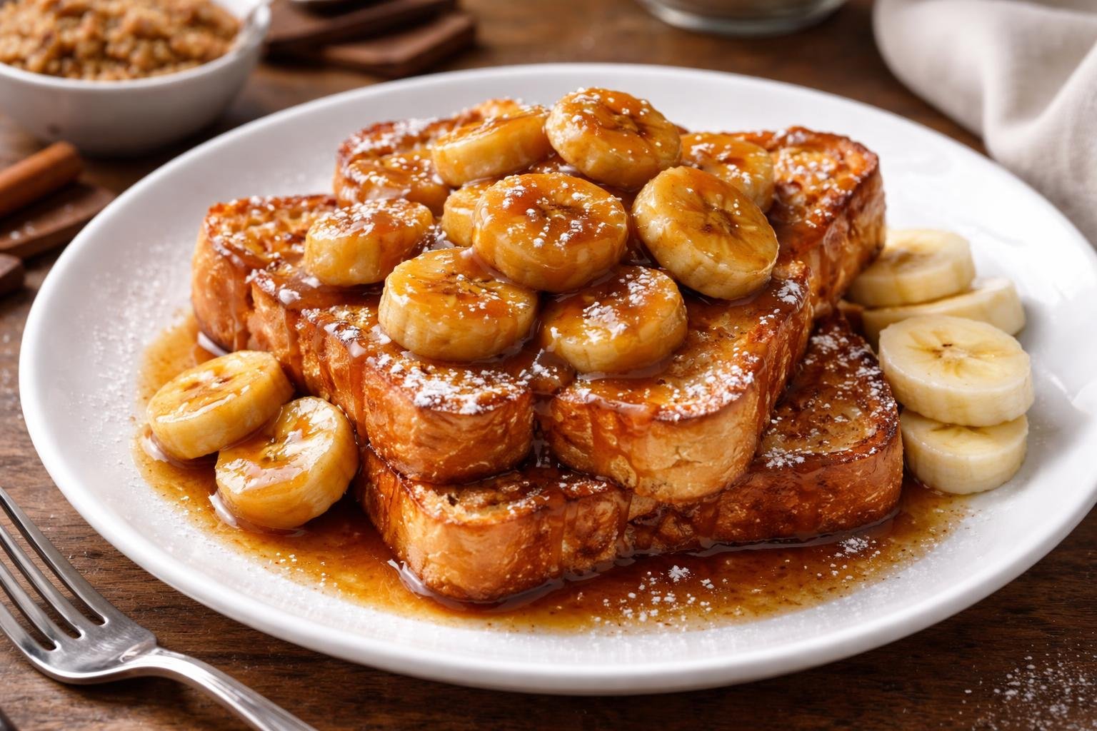 Bobby Flay Bananas Foster French Toast Recipe