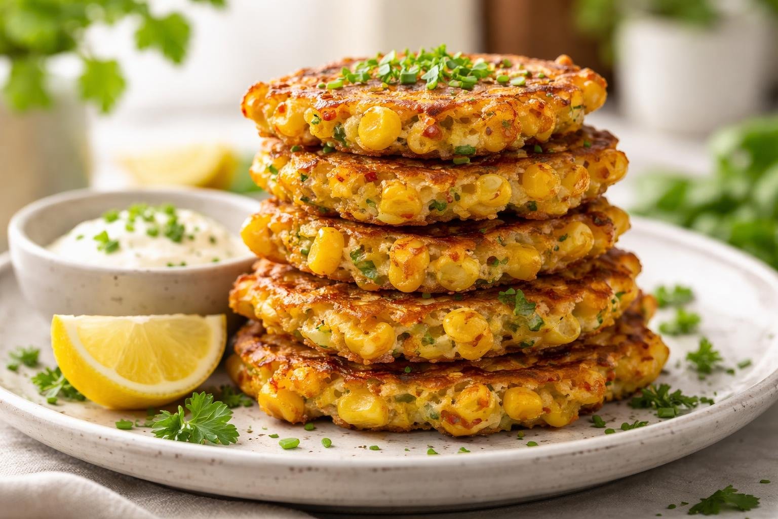 Gordon Ramsay Sweetcorn Fritters Recipe