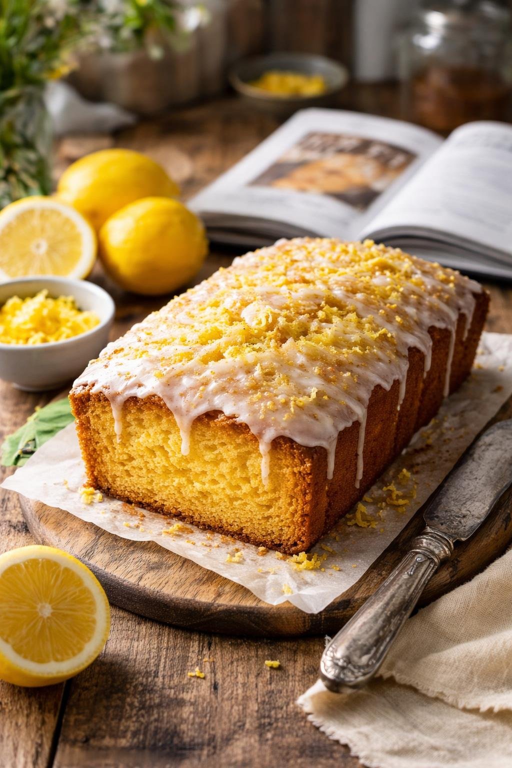 Hairy Bikers Lemon Drizzle Cake Recipe