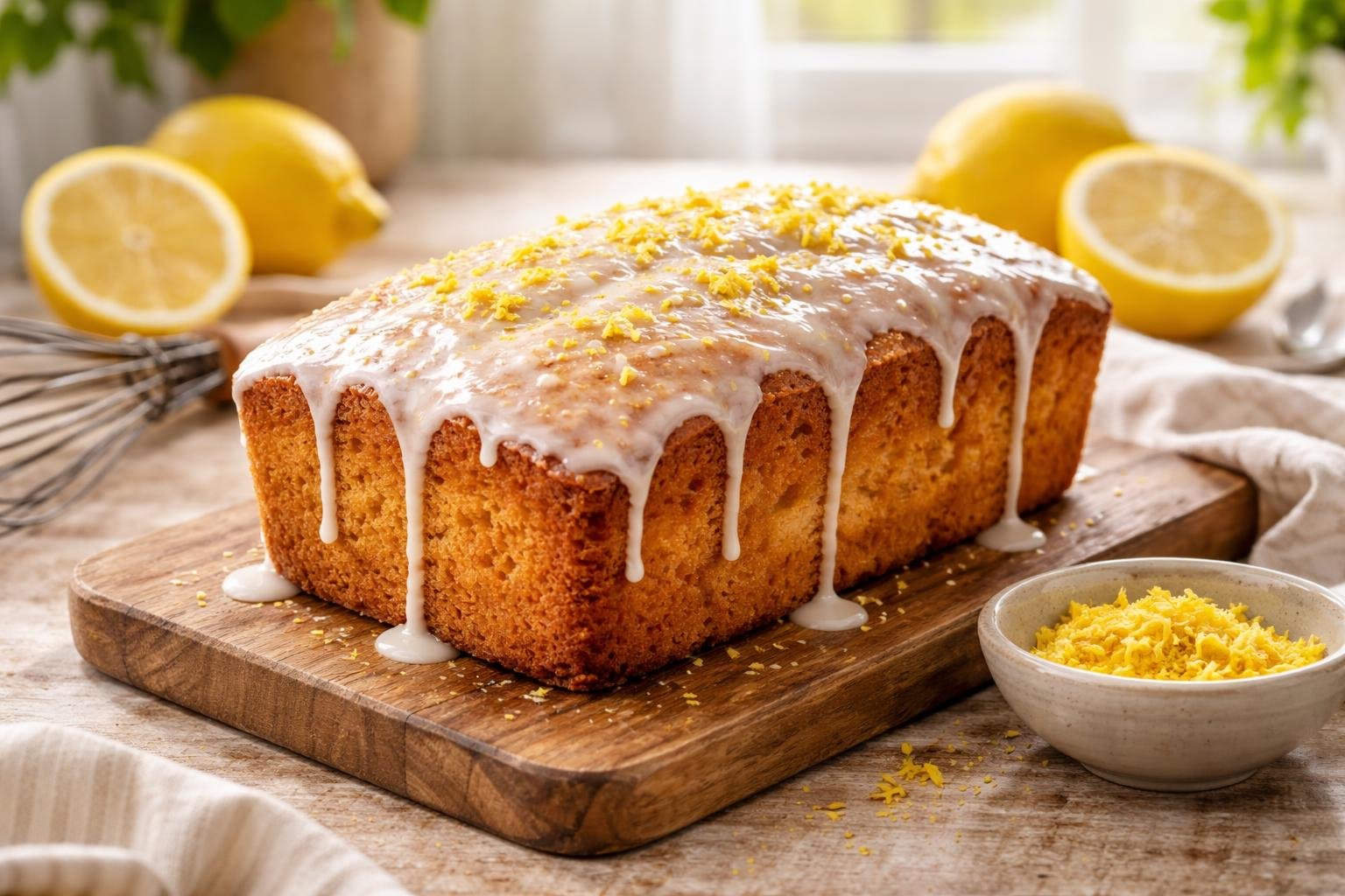 Hairy Bikers Lemon Drizzle Cake Recipe