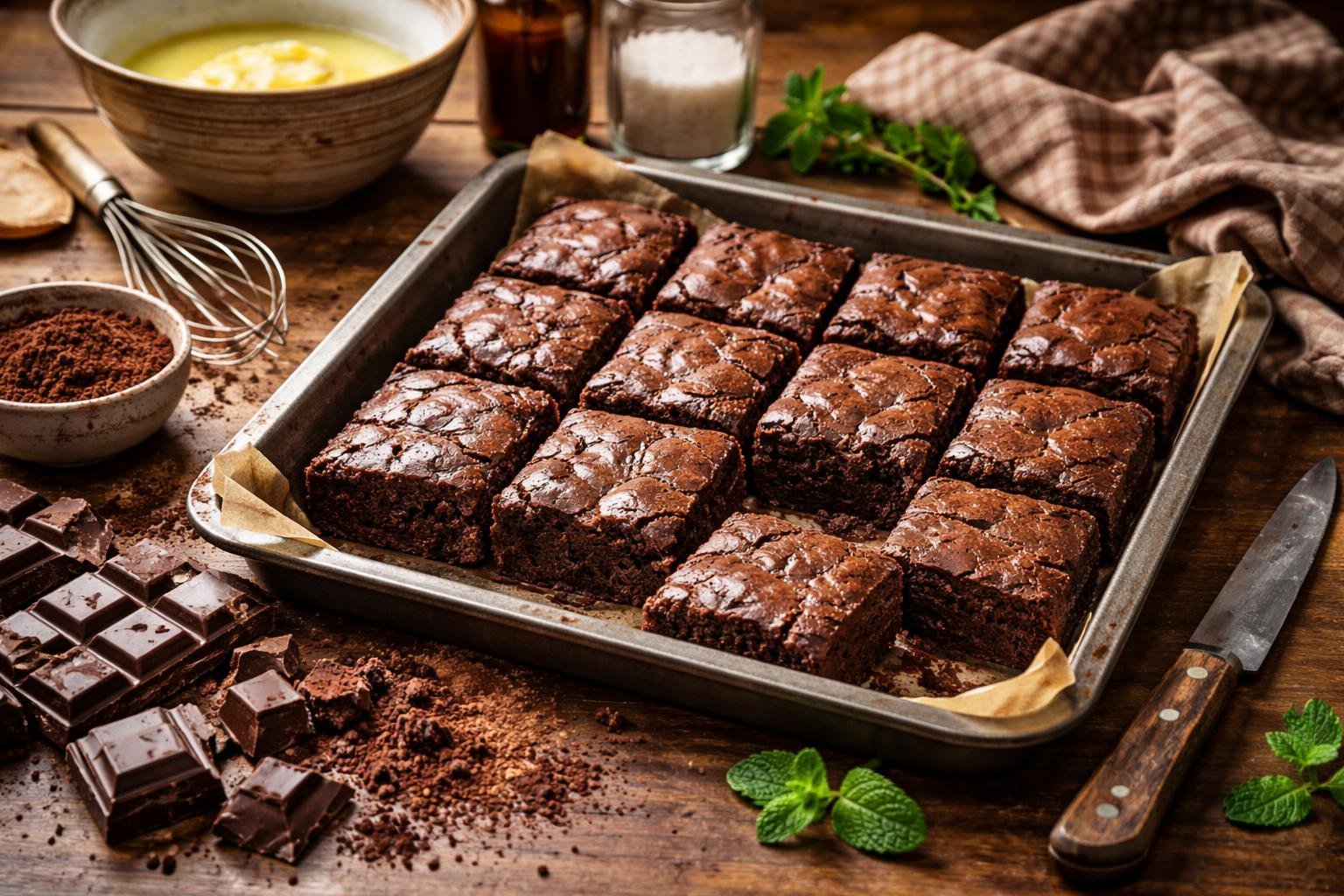 Hairy Bikers Chocolate Brownies Recipe