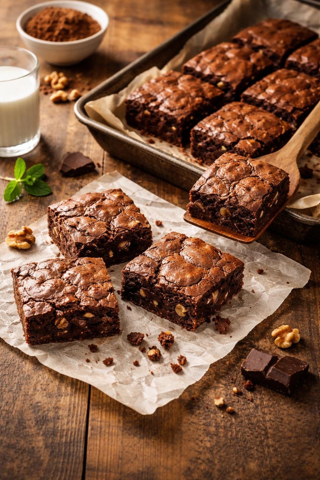 Hairy Bikers Chocolate Brownies Recipe