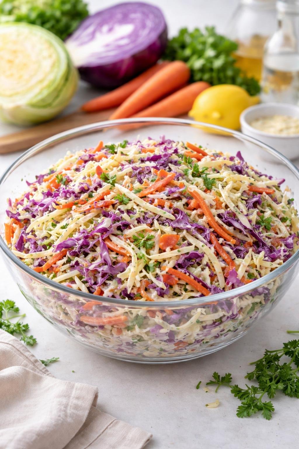 Mary Berry Rainbow Coleslaw Recipe