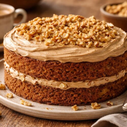 Hairy Bikers Coffee And Walnut Cake Recipe