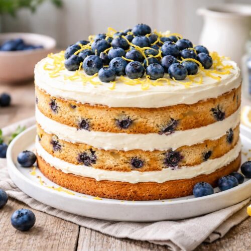 Mary Berry Lemon And Blueberry Cake Recipe