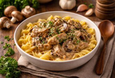 Hairy Bikers Pork Stroganoff Recipe