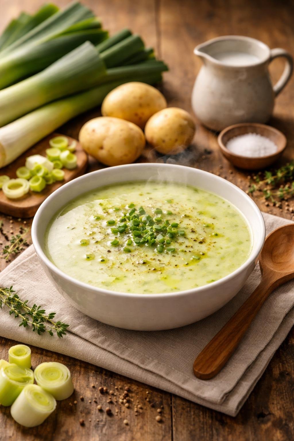 Hairy Bikers Leek And Potato Soup With Milk Recipe