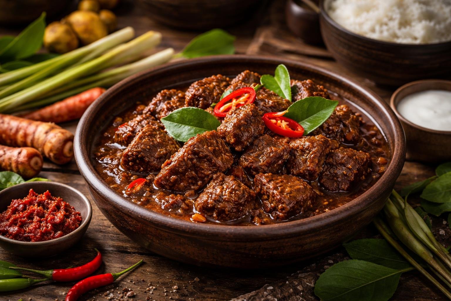 Hairy Bikers Beef Rendang Recipe
