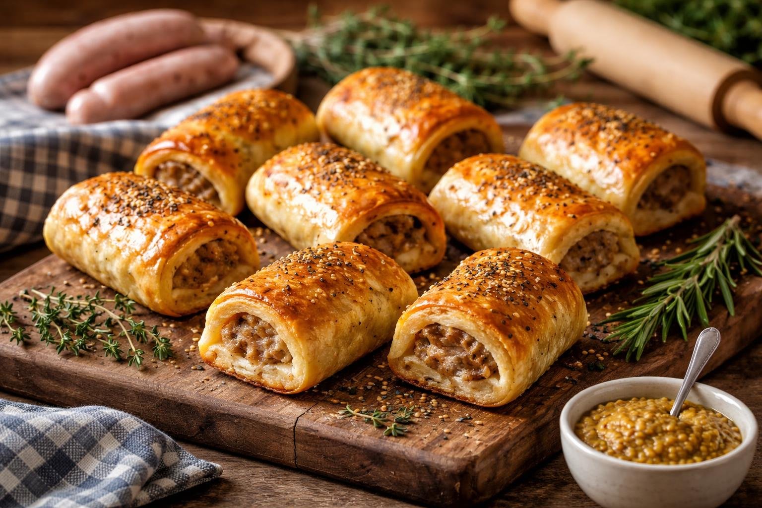Hairy Bikers Sausage Rolls Recipe