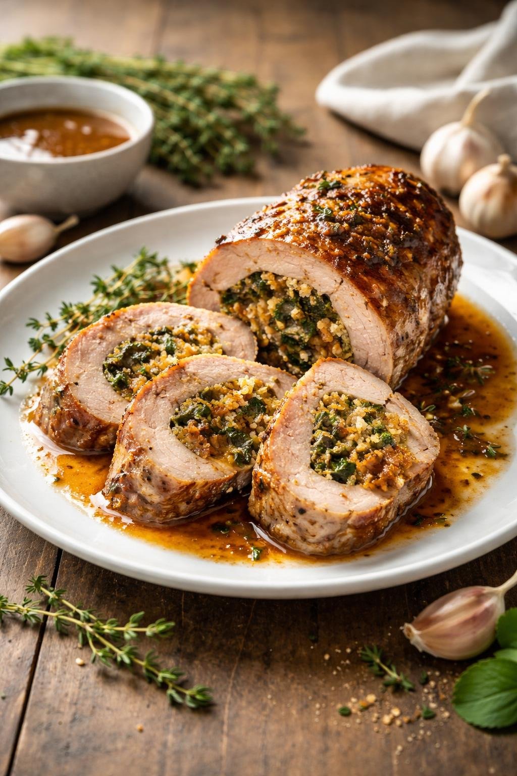 Hairy Bikers Stuffed Pork Tenderloin Recipe