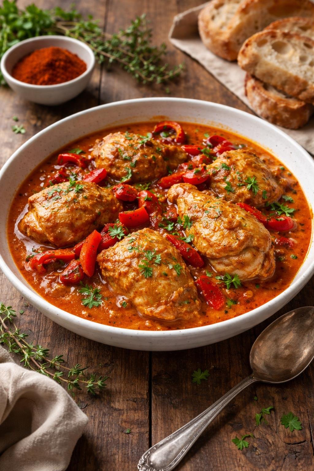 Hairy Bikers Paprika Chicken Recipe
