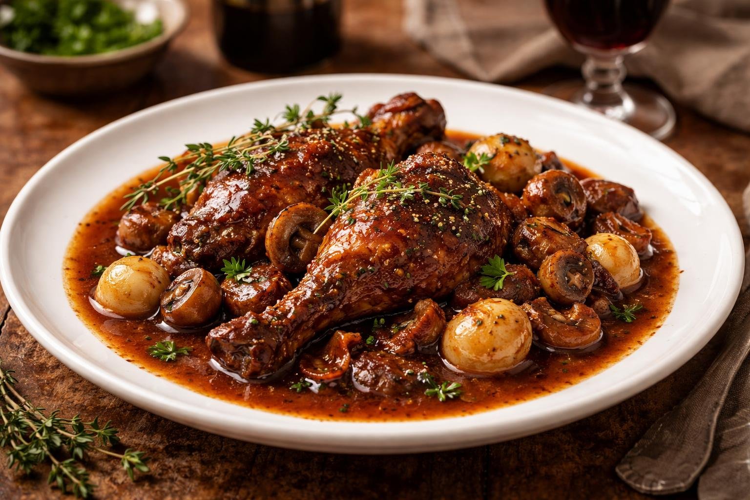 Hairy Bikers Coq Au Vin Recipe