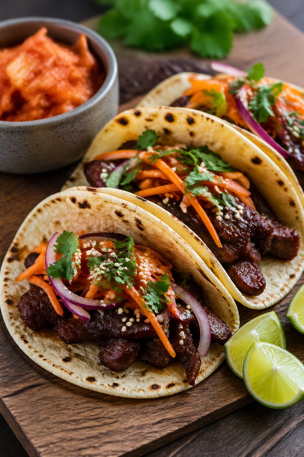 Savory Korean Beef Tacos Recipe