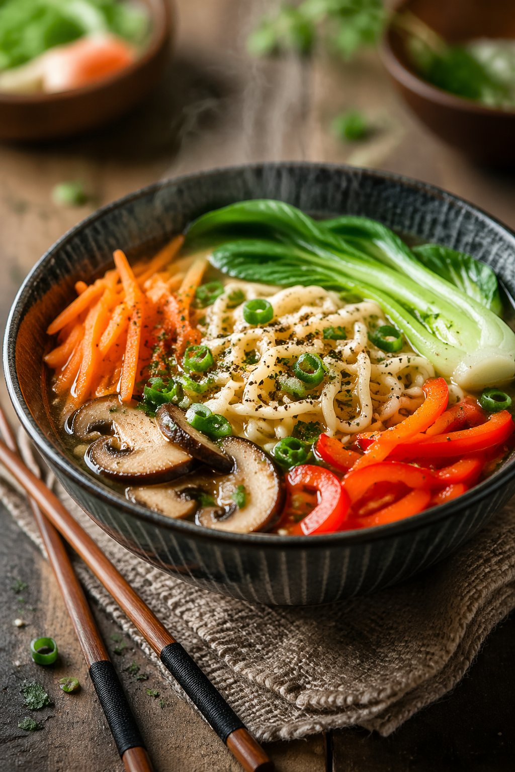 Ramen Noodle With Vegetables Recipe