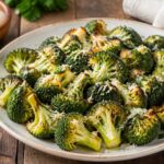 Garlic Parmesan Roasted Broccoli Recipe