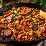 One-pan Cajun Sausage And Rice Skillet Recipe