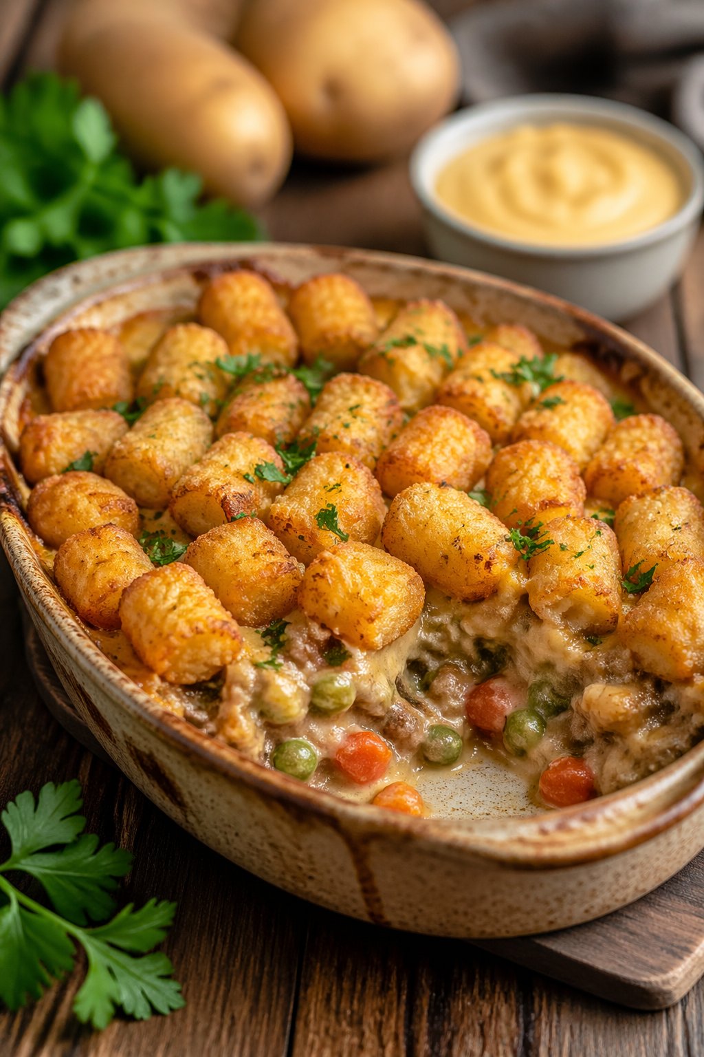 Dairy Free Tater Tot Casserole Recipe