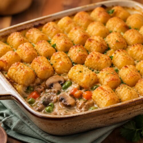 Dairy Free Tater Tot Casserole Recipe