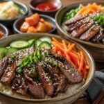 Korean Bbq Steak Rice Bowls Recipe