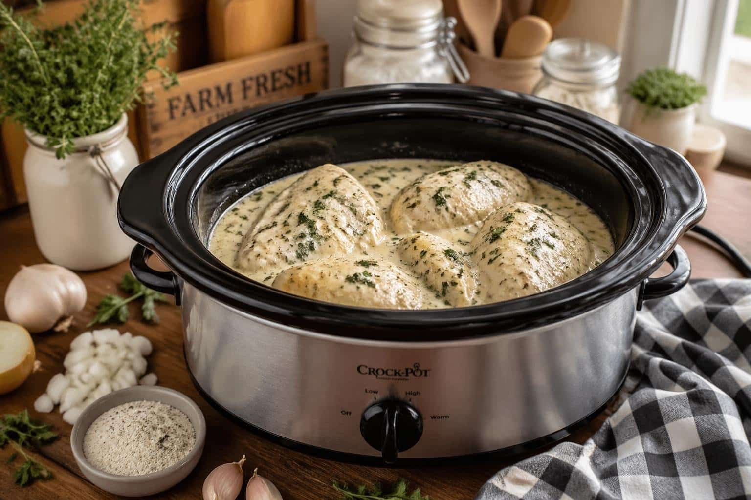 Pioneer Woman Crockpot Ranch Chicken Recipe