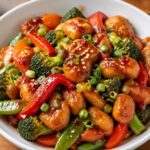 Sweet Chili Garlic Chicken Stir Fry Recipe