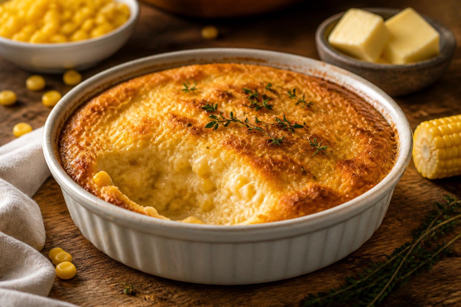 Ruth’s Chris Corn Pudding Recipe