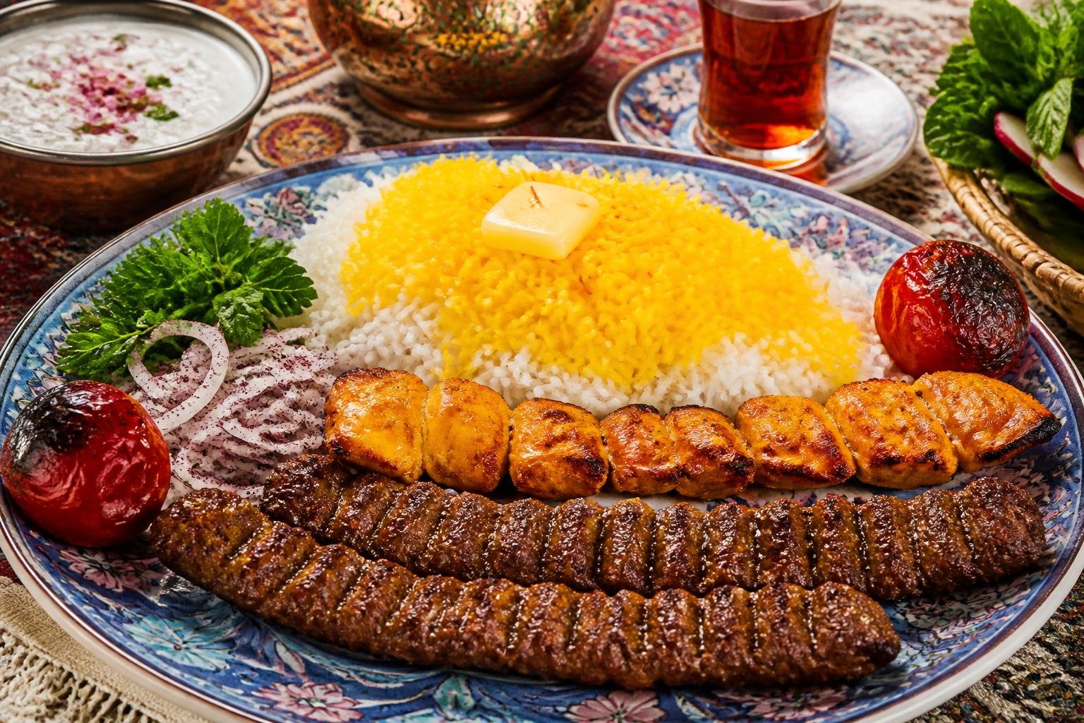 Iranian Chelo Kebab Recipe