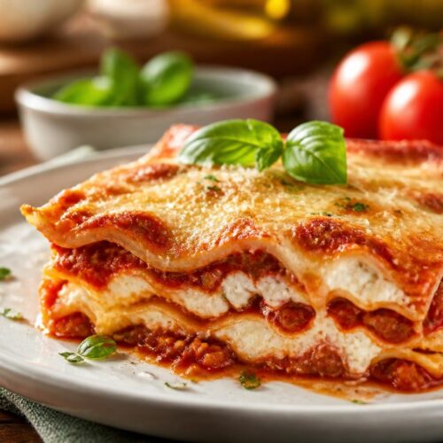 Lasagna with Ricotta Cheese Recipe