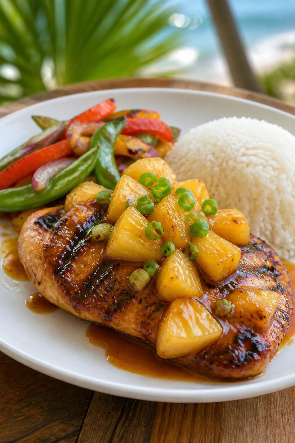 Yard House Maui Pineapple Chicken 