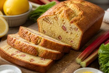 Classic Lemon Rhubarb Bread Recipe