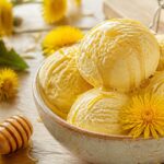 Dandelion Honey Ice Cream Recipe