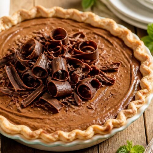 Joanna Gaines French Silk Pie Recipe