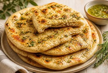 Mary Berry Garlic Herb Flatbreads Recipe