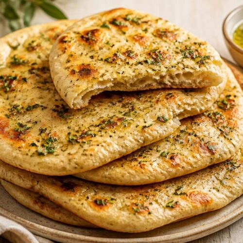 Mary Berry Garlic Herb Flatbreads Recipe
