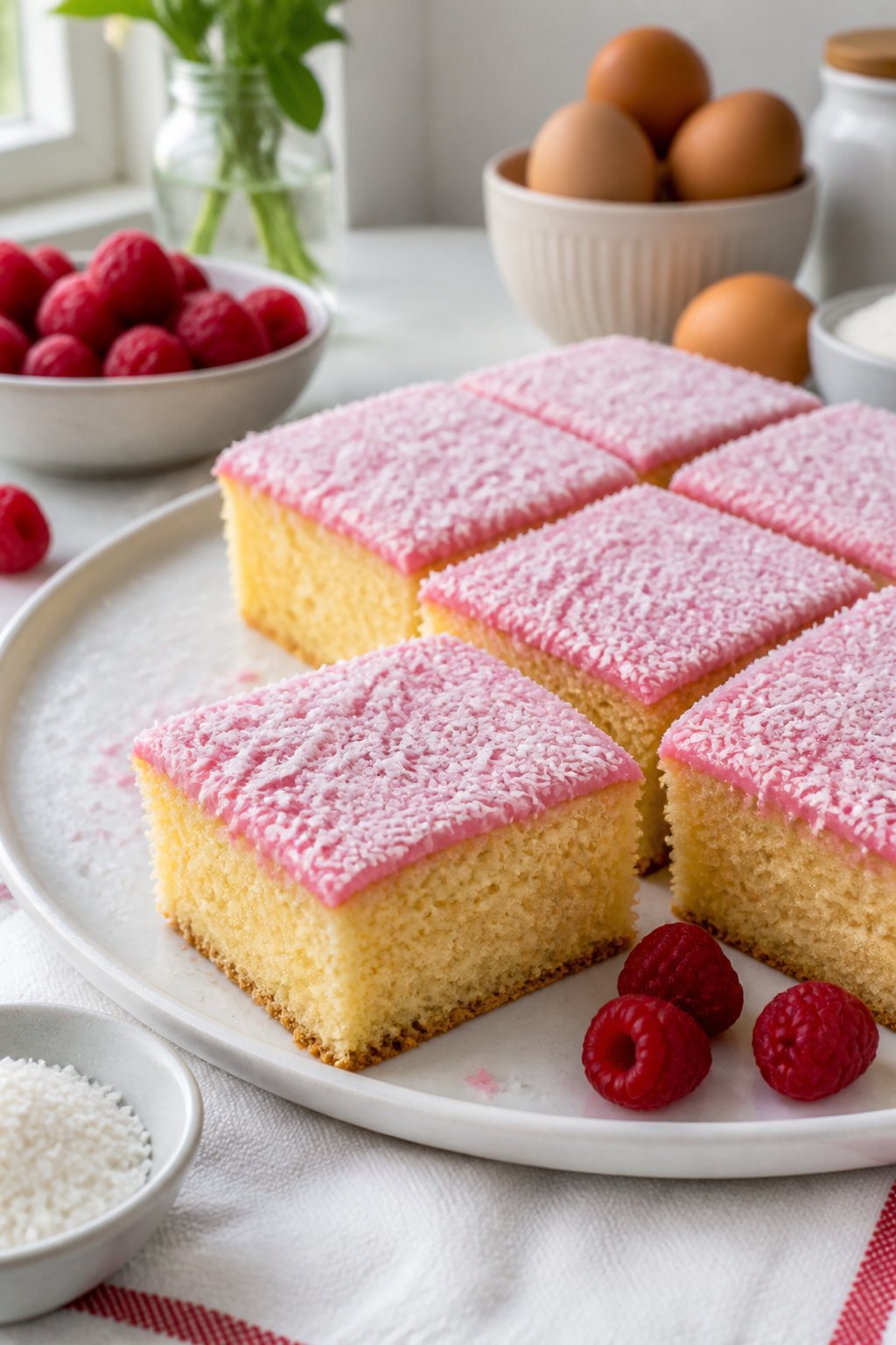 Mary Berry Tottenham Cake Recipe close-up, ready to serve