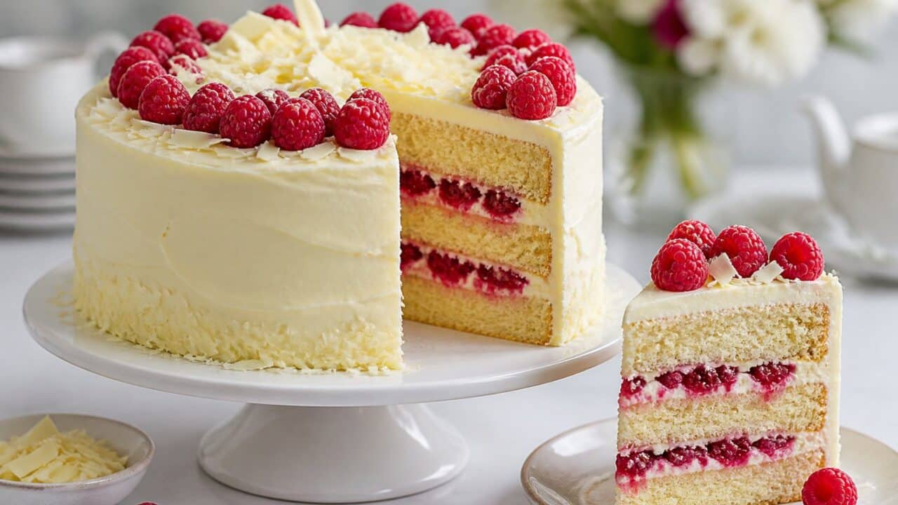 Mary Berry White Chocolate And Raspberry Cake Recipe