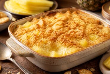 Pineapple Casserole With Ritz Crackers Recipe