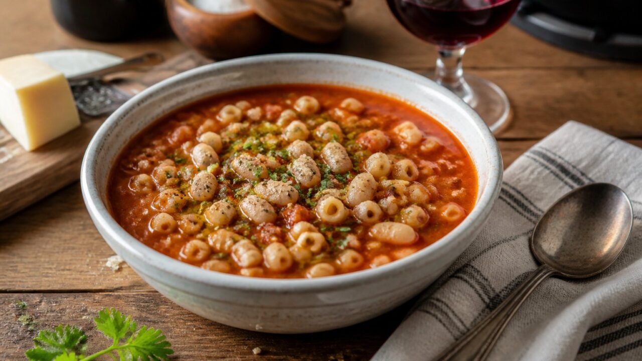 Stanley Tucci Pasta Fagioli Recipe